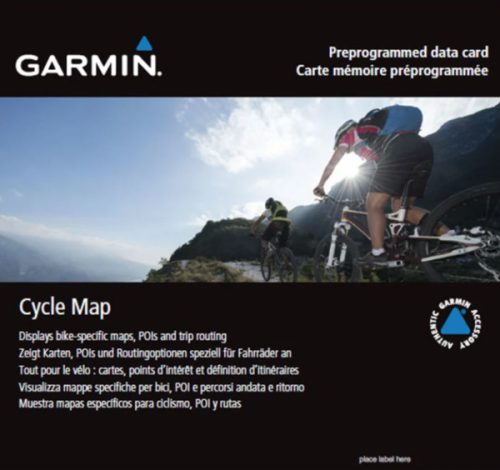 Cycle Map Europe microSD