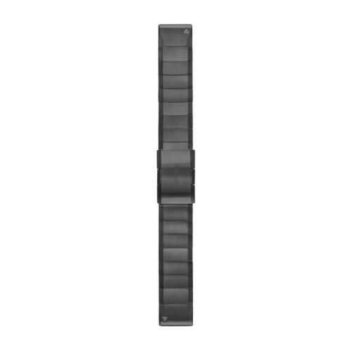 Garmin Óraszíj 22 mm titánium DLC titánium, szénfekete (QuickFit ) Fenix 5 Plus Okosórához