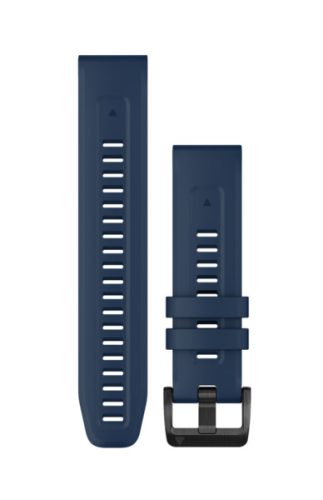 Garmin Óraszíj 22 mm kapitány kék szilikon (QuickFit) (Quatix 7) Okosórához