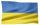 Lobogó ukrán 30 x 20 cm