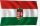 Lobogó magyar címeres 30 x 20 cm
