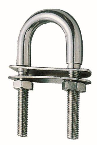 U-csavar, AISI316, két alátéttel