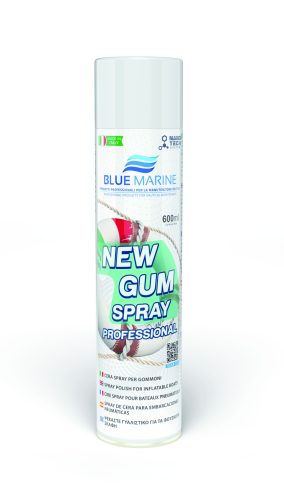 Gumis csónak tisztító és ápoló, Blue Marine, UV védelemmel