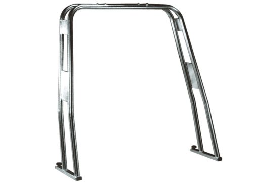 Roll Bar GFN, állítható U modell, polírozott inox, 50 mm átmérő, 100-180 mm állíthatóság, 118 mm külső magasság