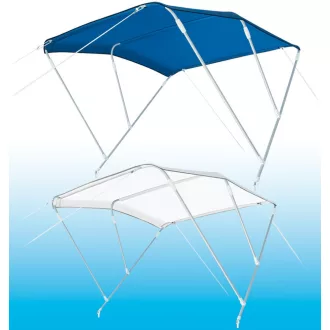 Bimini tető 3 ágas fehér 180x130x140 cm