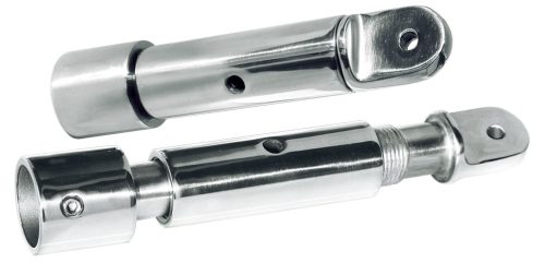 Napfeszítő, GFN, rozsdamentes acél, Ø30mm csőhöz, 144mm hossz, 32mm lökethossz
