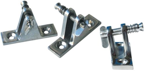 Bázis, egyenes, inox stifttel, GFN, napernyő rögzítéshez, 60 mm hosszú, 16 mm széles
