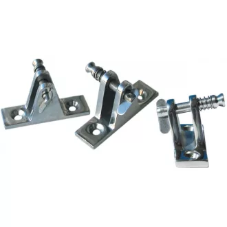 Bimini tartó fém talp döntött csavarral 22 mm