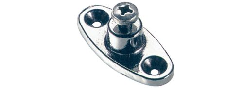 Hajó kötél rögzítő, GFN, króm, oldalsó, 55 x 16 x 24 mm