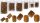 Fa dugók, GFN teakfa, 6mm, 8mm, 10mm, 12mm