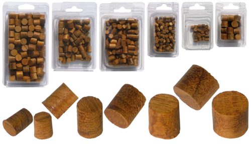Fa dugók, GFN teakfa, 6mm, 8mm, 10mm, 12mm