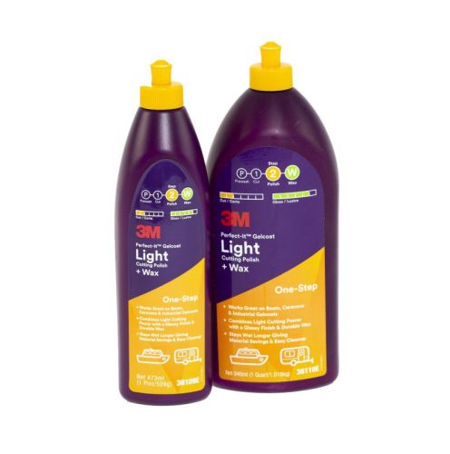 Polírozó és viasz egyben, 3M, karceltávolító, oxidáció eltávolító, fiberglass, gelcoat
