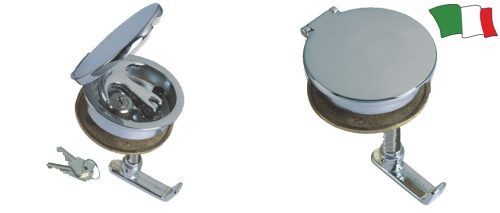 Hajózási zárak, GFN emelőgyűrűs zár, sárgaréz, 68mm furatátmérő