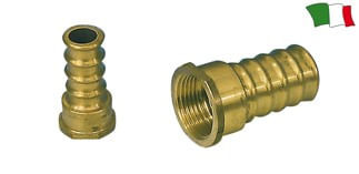 Sárgaréz tömlőcsatlakozó 3/8 Ø 14 mm