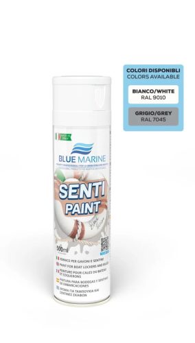 Hajólakk, tárolórekeszekhez és fenékvízhez, BLUE MARINE, olaj-, üzemanyag- és vízálló, szürke