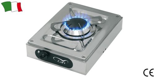 Inox Biztonsági Gázfőző 1 Égővel