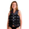 Sportmellény Jobe 4 Buckle Life Vest Black