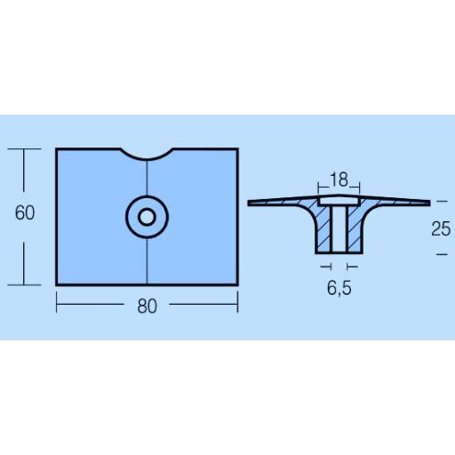Anód, Mariner/Yamaha motorok