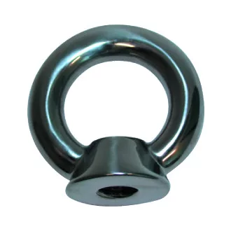 Vonószem szár nélkül inox 6x20 mm