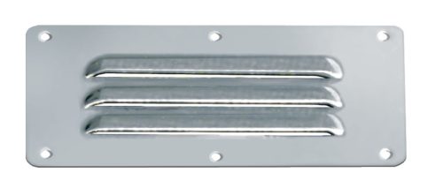 Inox Rectangularis Szellőző 127x65 mm