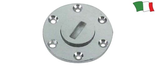 Lefolyó dugóval, GFN, krómozott sárgaréz, 20 mm furatátmérő, 55 mm külső átmérő