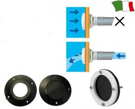 Hajótest Átvezető, GFN, Visszacsapó Szeleppel, 1 1/2" menet, 38mm csatlakozó
