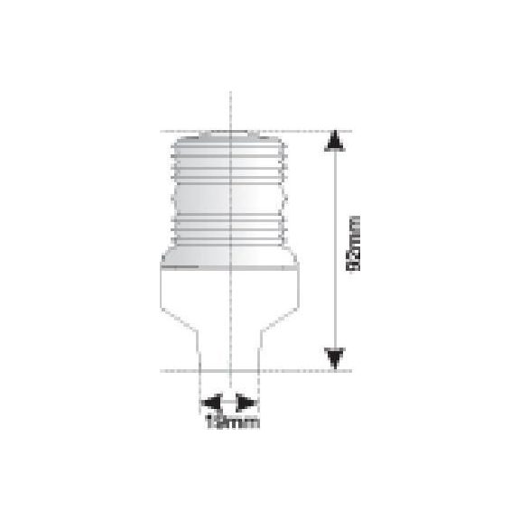 Körfény rúdra szerelhető fehér
