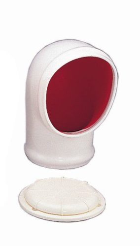 Szellőző cső, PVC, fedéllel