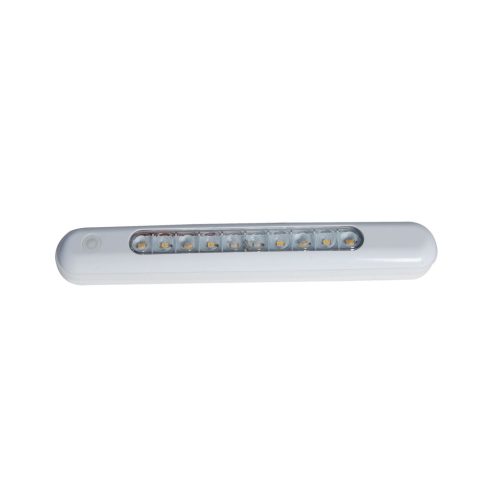 LED Lámpa, Műanyag, Vízálló IP66, SMD-HD, 3W (20W), ON/OFF gomb, Bukócsőre/korlátra szerelhető
