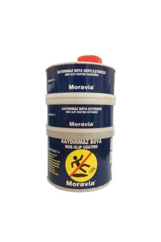 Csúszásgátló festék, MORAVIA, alifás izocianát, UV-álló