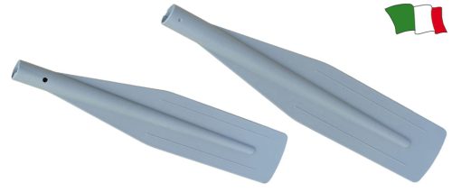 Vésőlapát, 35mm, GFN, műanyag, szürke, 496 mm hosszú, 170 mm széles