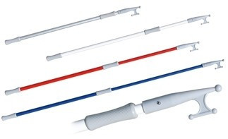 Csáklya teleszkópos kék 120/210 cm