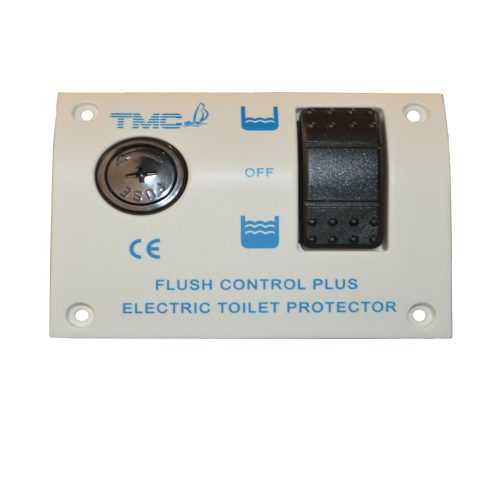 Elektromos WC Öblítőpanel, TMC, Biztosíték csomaggal, Vízálló, 40A, 118 x 87 mm