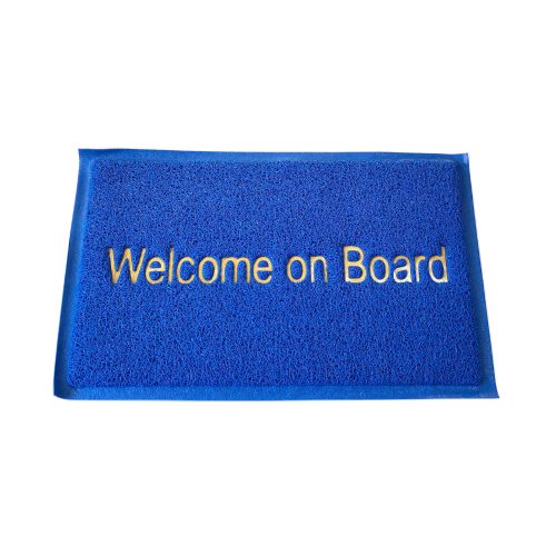 Lábtörlő Welcome sötétkék 380 x 580 mm EVA