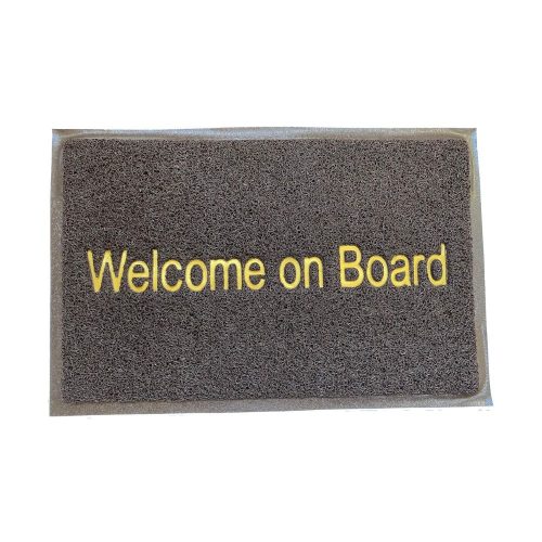 Lábtörlő Welcome barna 380 x 580 mm EVA
