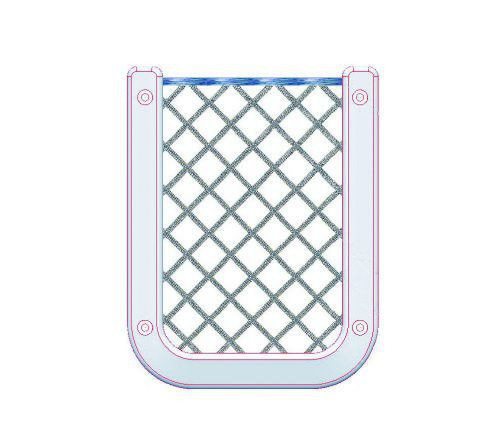 Telefontartó háló, Rectangular Elastic Net