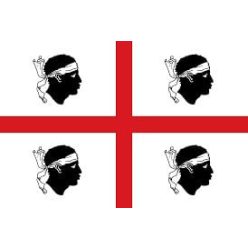 Zászló, Olasz Regionális, GFN, poliészter bunting