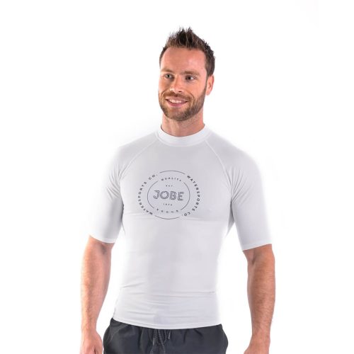 Jobe Rash Guard Shortsleeve Men White
