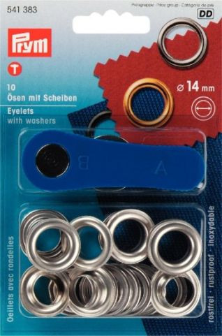 Ponyva Karika 14mm, szerelő szerszámmal, 10db