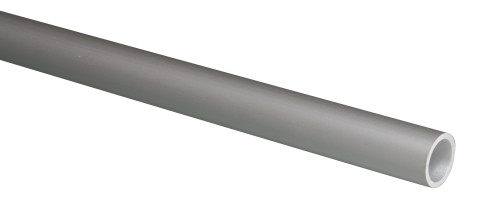 Alumínium cső, Alurohr, 20mm, 2m, ezüst eloxált, korláthoz, takaróponyvához, spinakkerfához, napvitorlához