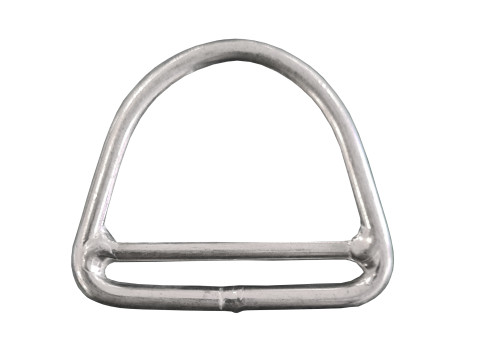 D-gyűrű füllel, A2 rozsdamentes acél, 5 x 51 mm