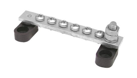 Sorkapocs BB-6W-2S, 4 mm Niro csavarokkal, M6 bemeneti terminál, 100A