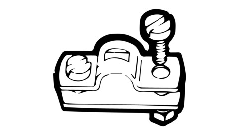 Bootsmotor alkatrész, Befestigung L14