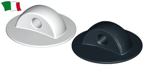 Kötélvezető, ECO, PVC gumicsónakhoz, 78 mm külső átmérő, 12 mm furatátmérő