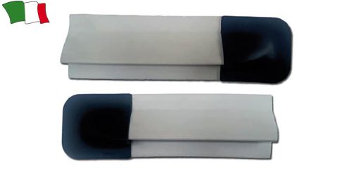 Profil Védő Végzáró, GFN, fekete, 100x95x30mm, (583720-721-730-731 modellekhez)