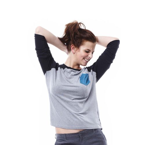 Jobe Discover Loose Fit Shirt Women Slate