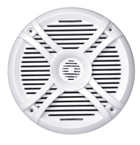 Hangszóró, 6,5", fehér, vízálló, marine, IP44, UV-álló ABS ház