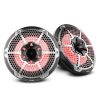 Hajós hangszóró, DS18 CF-10M, karbon, LED RGB, 10", 2 utas, koaxiális, 200W RMS, 4 Ohm