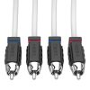 RCA Kábel, DS18 MOFCR-12FT Marine, 3,6m