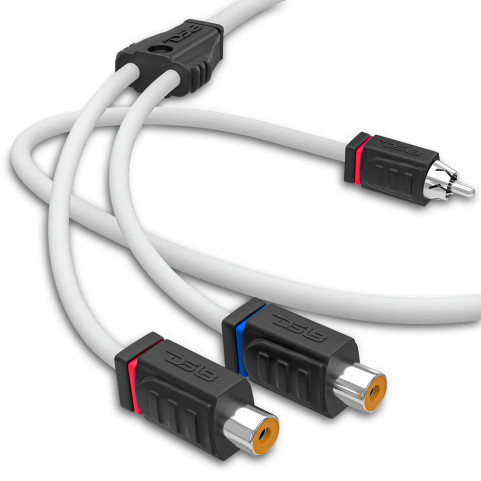 RCA Splitter kábel, DS18 MOFCR-2F1M Marine, 1M